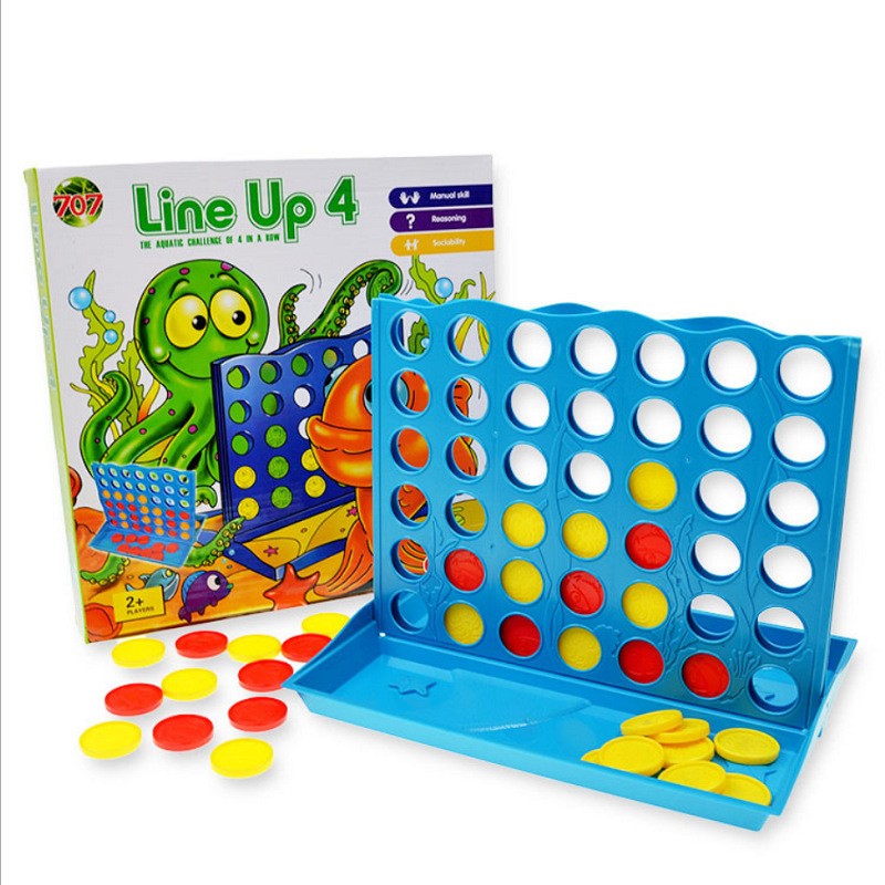Board Game For 6 Years Old - Настольная 3D-игра «Четыре в ряд» для