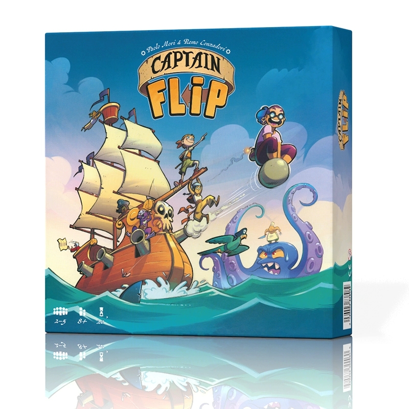 Board Game Pirates - Настольная игра Captain Flip: Пиратский поиск