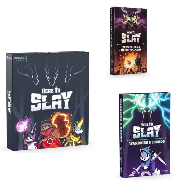 Board Game Here To Slay - Настольная игра Here to Slay, английская