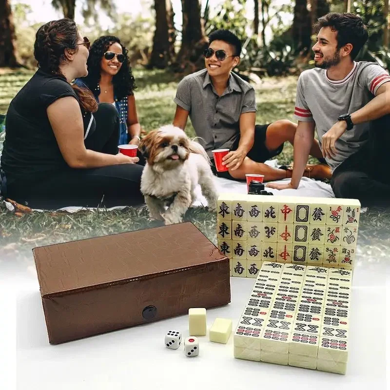Board Game Family - Набор для китайской игры в маджонг: