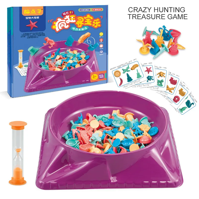 Board Game For 6 Years Old - Детская карточная настольная игра «Сумасшедший охота