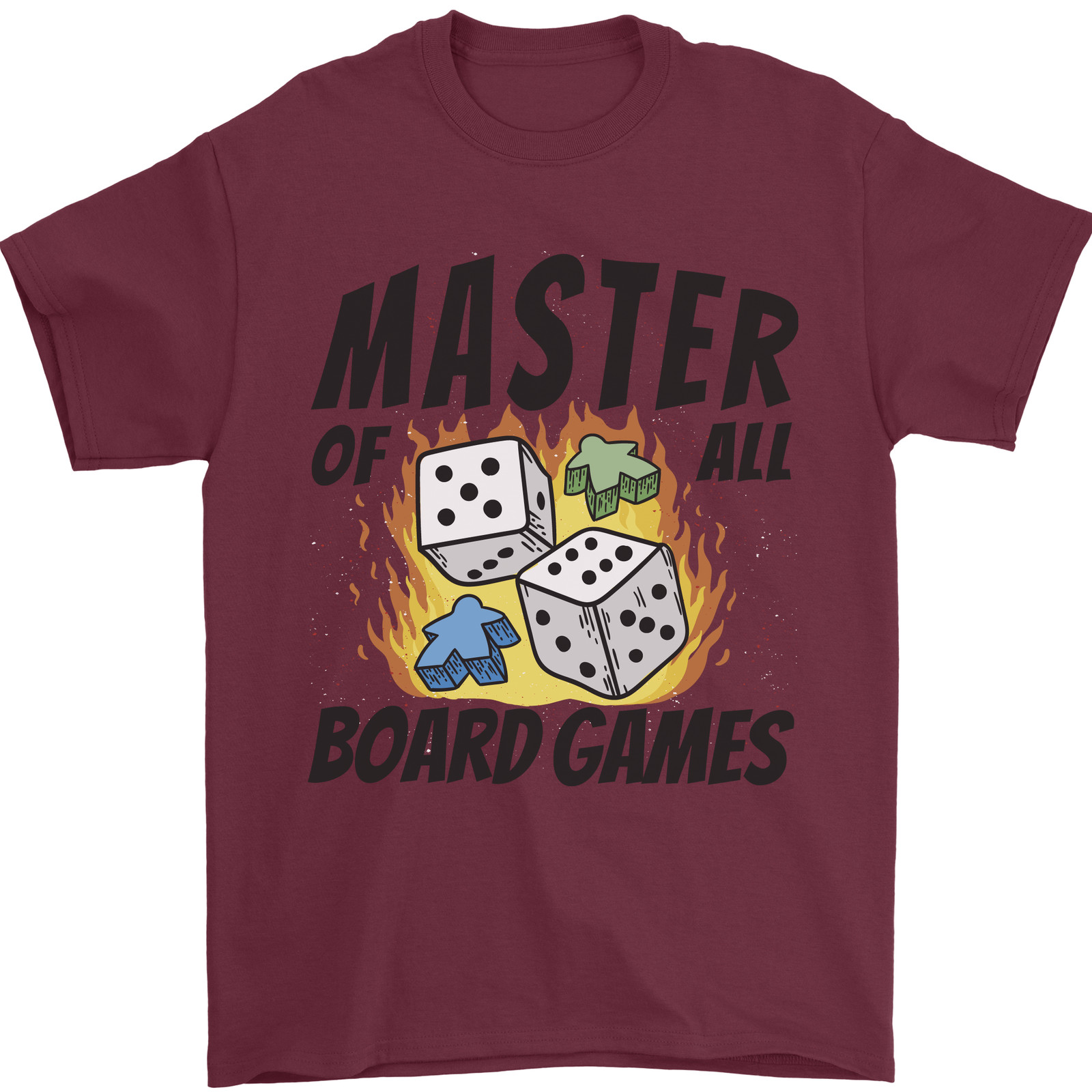 Board Game Master - Мужская футболка «Мастер всех настольных игр»