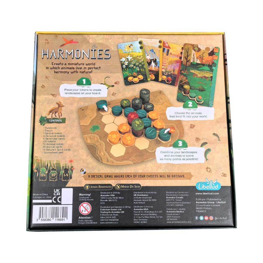 Настольные игры Harmonies: соз – обзор и цена Board Game Harmonies
