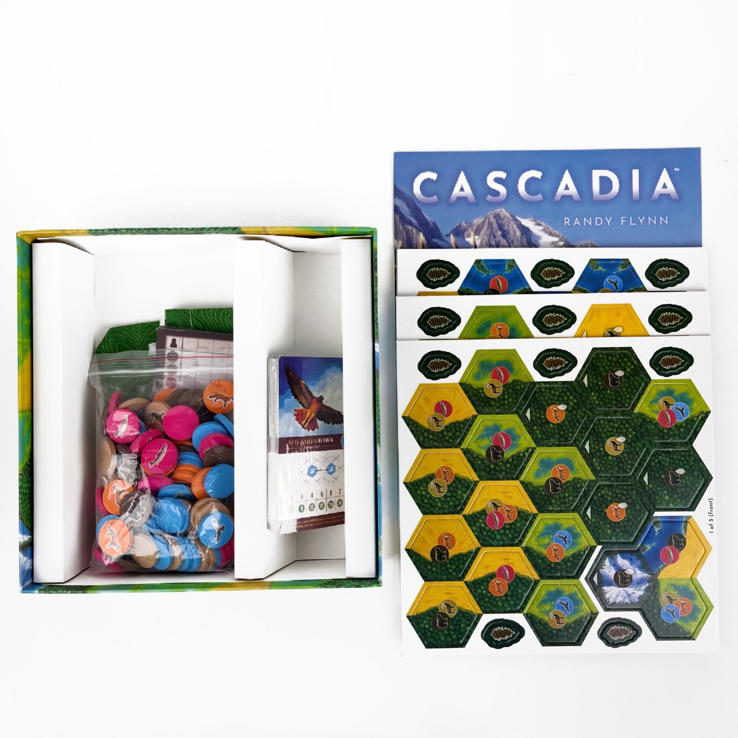 Настольная игра «Каскадия» |   – обзор и цена Board Game Harmonies